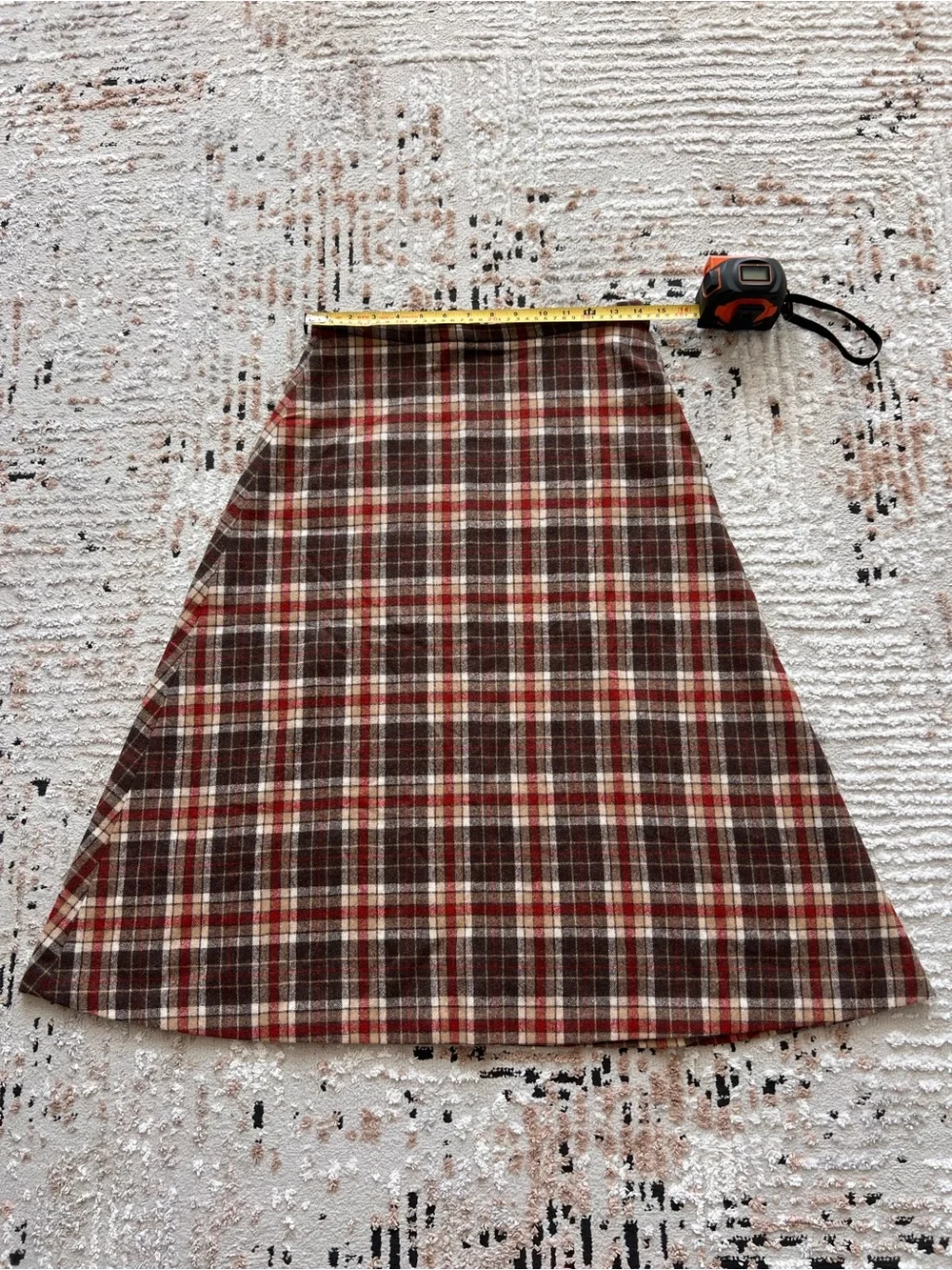 Vintage '80s Pendleton Wool Hippie Mod Gogo Skirt A-line nice for Fall 🍂🍁 pic.